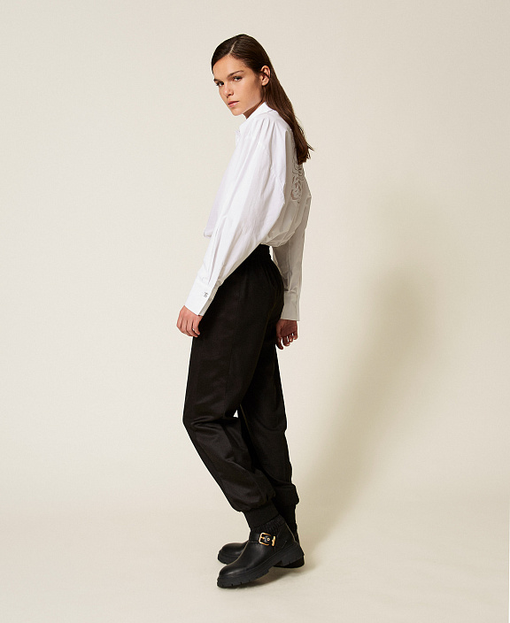 Джоггеры MYFO с вышивкой