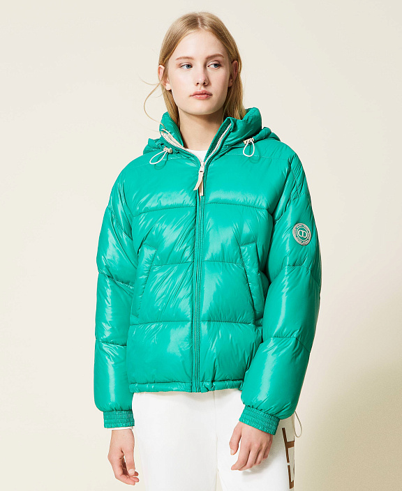 Короткая курта с капюшоном