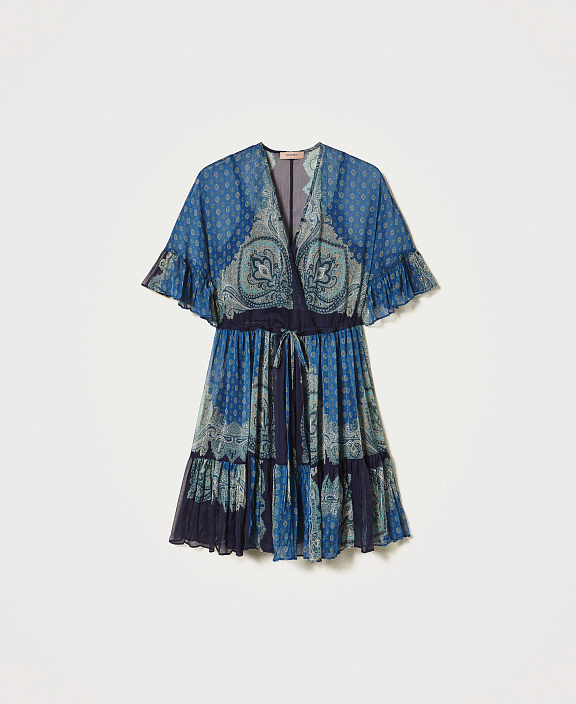 Короткое платье с орнаментом