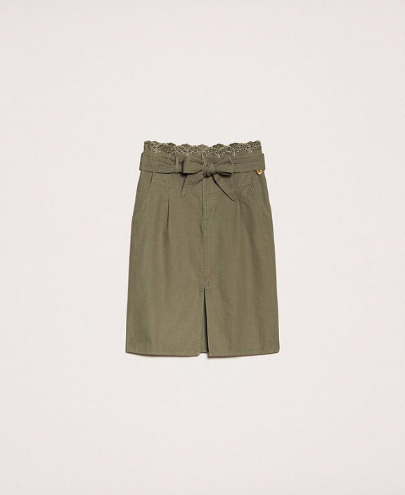 Юбка с поясом