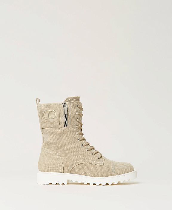 Ботинки-амфибии из парусины