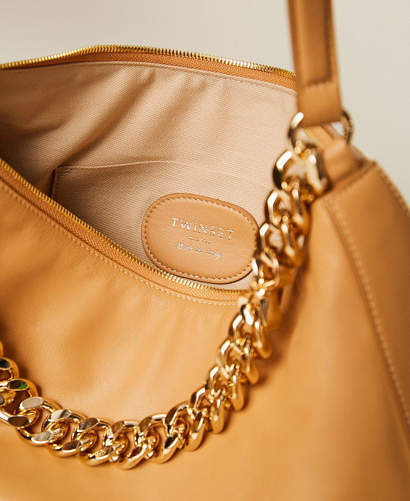 Средняя кожаная сумка Лилиан