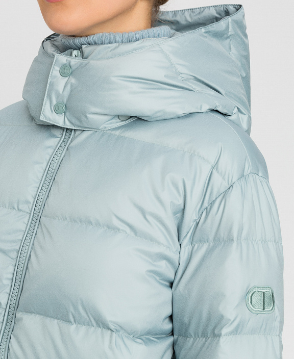 Утепленная стеганая куртка