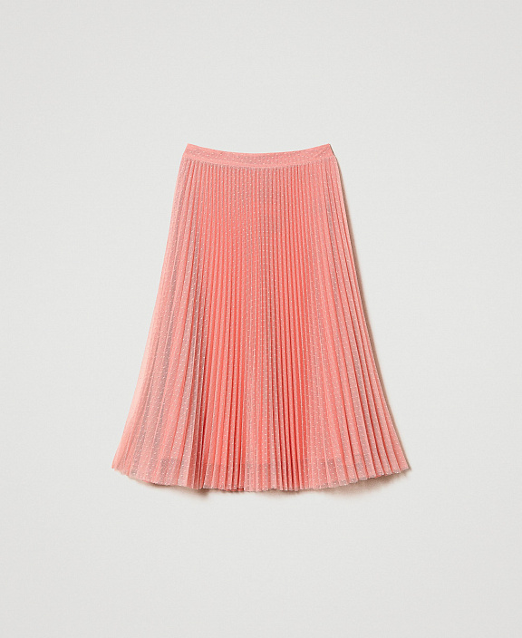 Плиссированная юбка из тюля