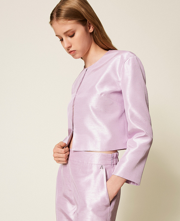 Жакет из шантунга