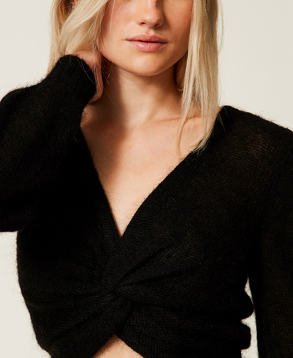 Болеро из смесового мохера