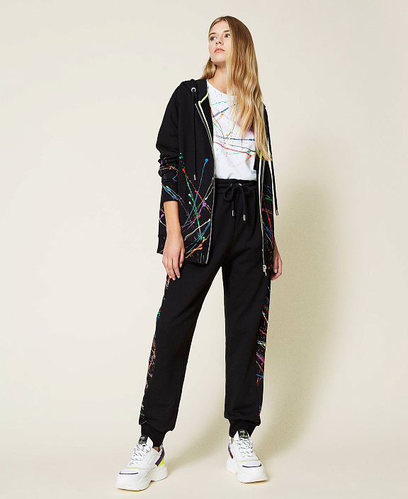 Толстовка унисекс MYFO (МАЙФО) с ручной росписью