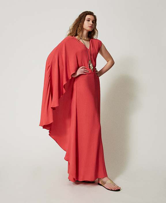 Длинное платье Vulcano из жоржета