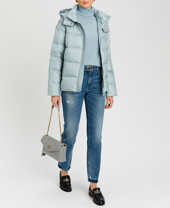 Утепленная стеганая куртка