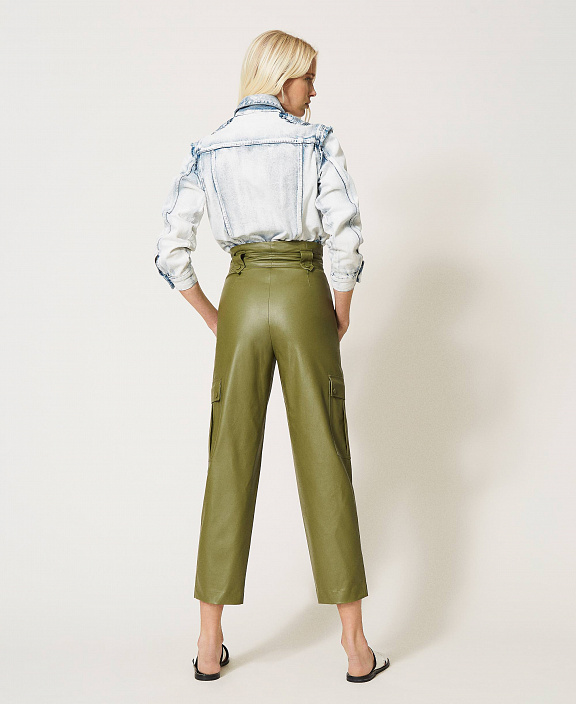 Брюки с поясом