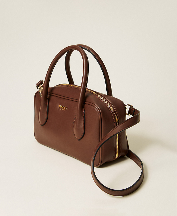 Средняя сумка-саквояж с логотипом