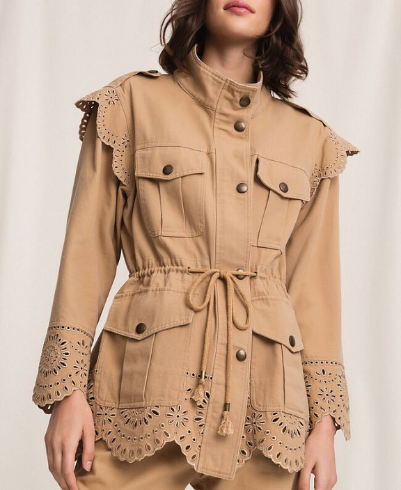 Жакет на кулиске