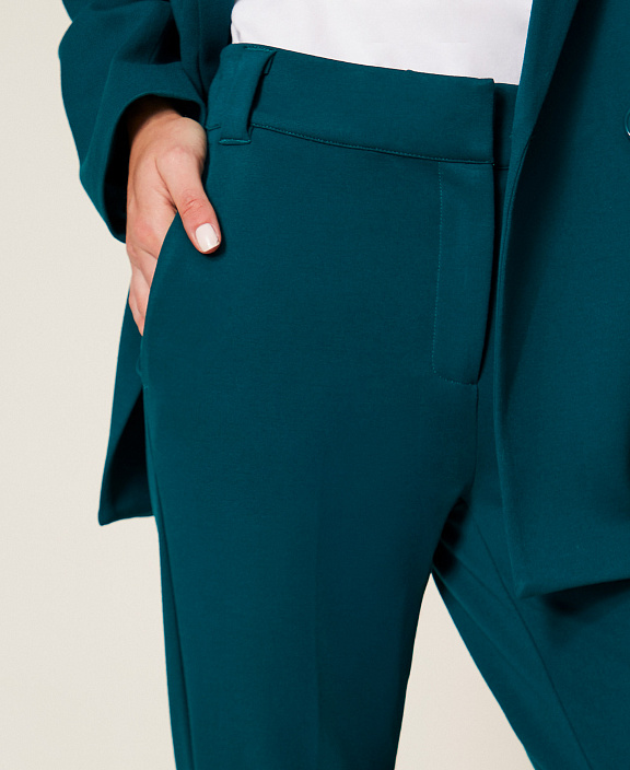 Брюки прямого кроя