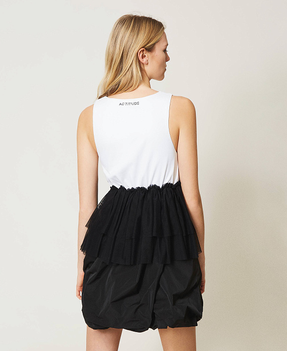 Платье Merope с оборками и драпировкой