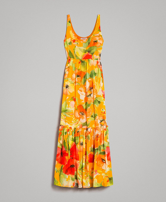 Сарафан с оборками