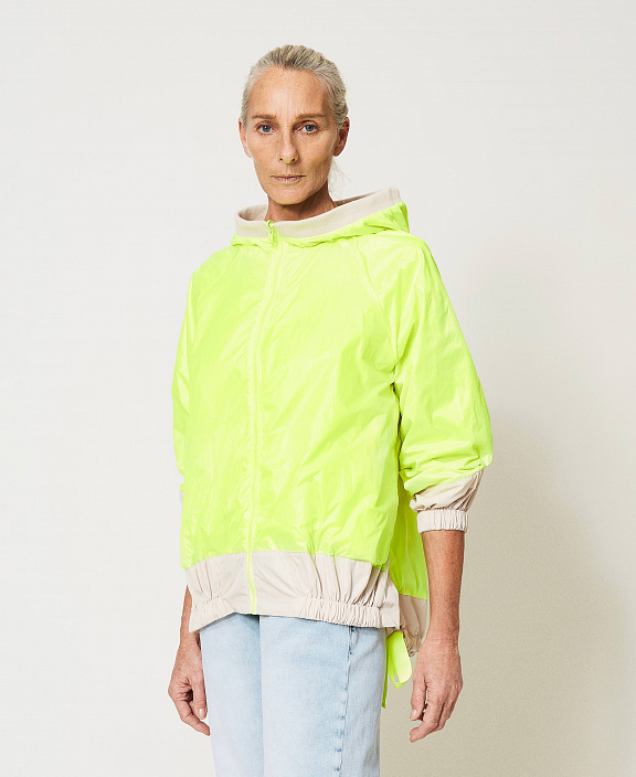 Двусторонняя двухцветная куртка