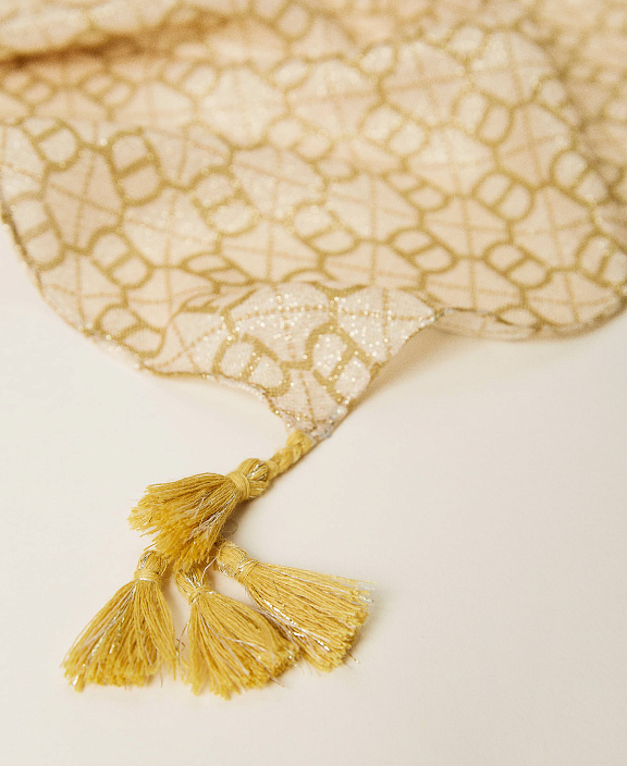 Куфия с люрексом