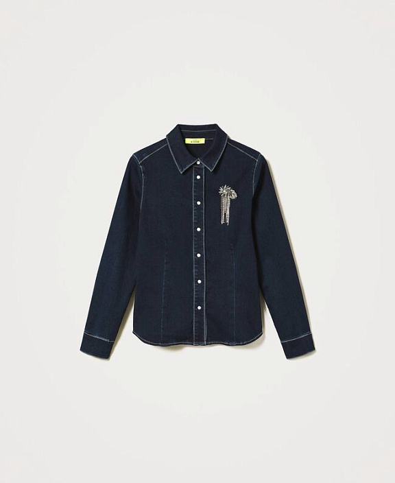 Джинсовая рубашка