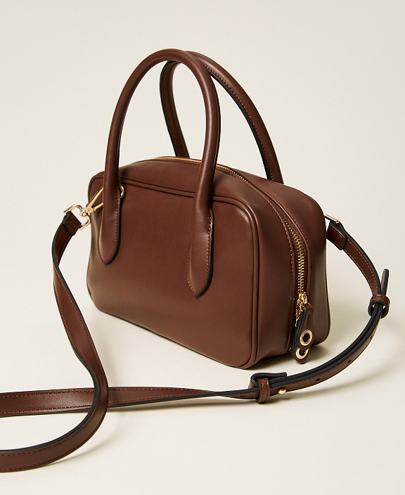 Средняя сумка-саквояж с логотипом