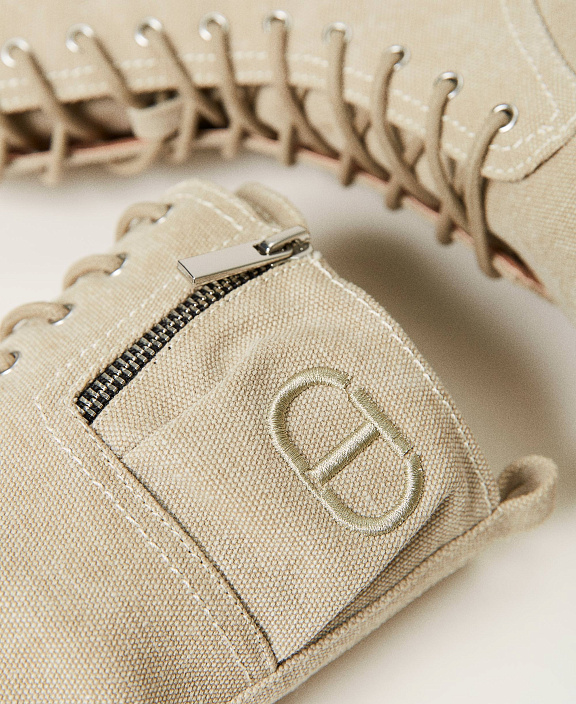 Ботинки-амфибии из парусины