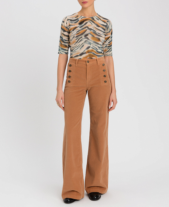 Свитер с тигровым принтом