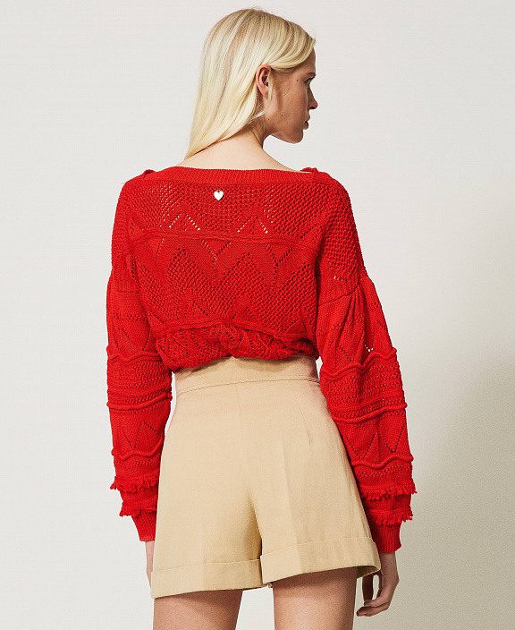 Шорты высокой посадки