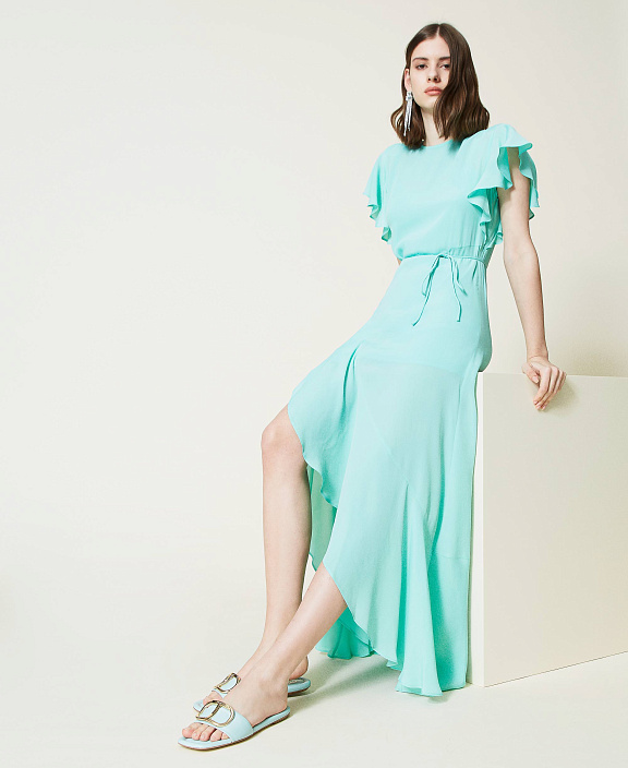 Шлепанцы из наппы