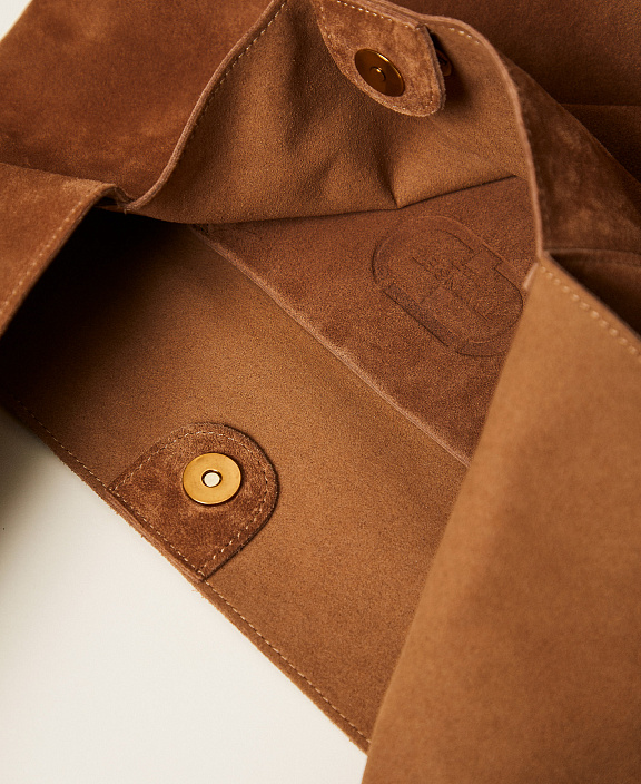 Сумка-хобо из замши Ventotene