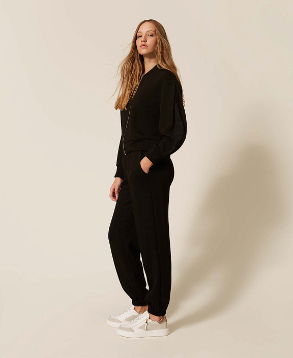 Комплект из свитшота на молнии и джоггеров