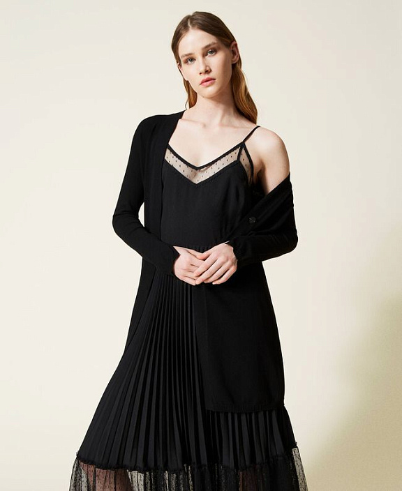 Кардиган с поясом