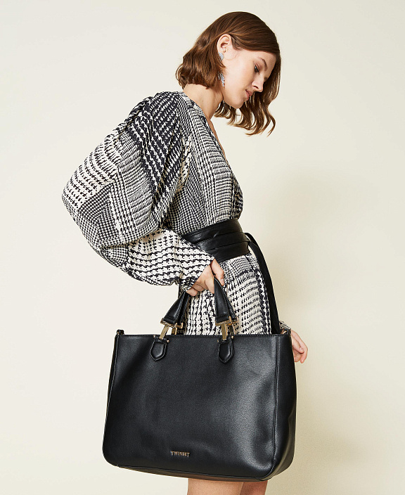 Сумка-тоут с двойной ручкой