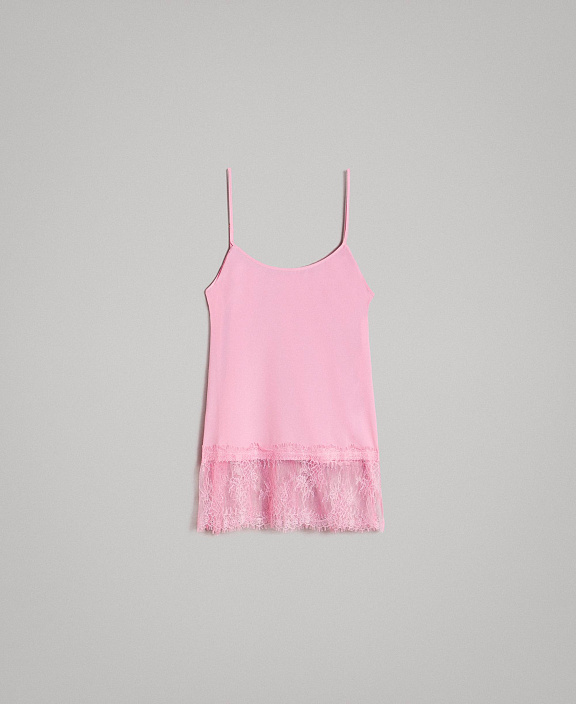 Топ с кружевом