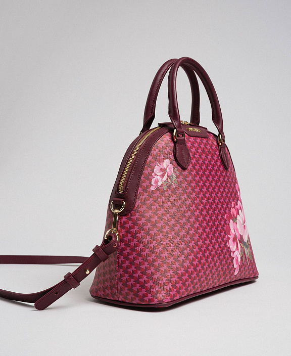 Сумка-саквояж из искусственной кожи с принтом