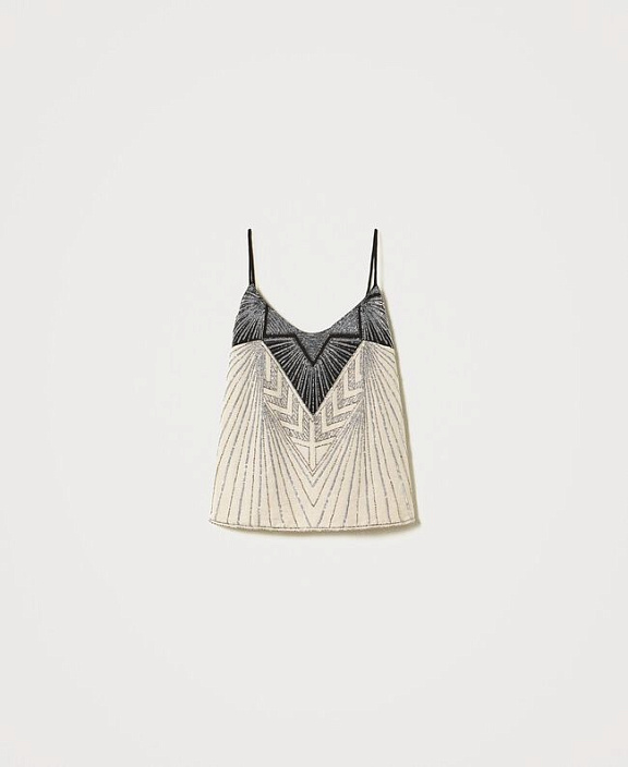 Топ на тонких бретельках