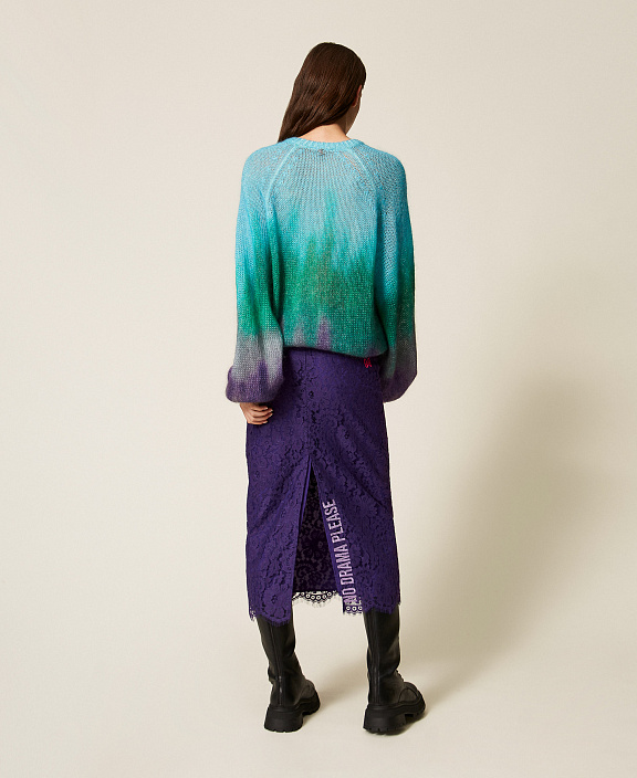 Кружевная юбка миди MYFO