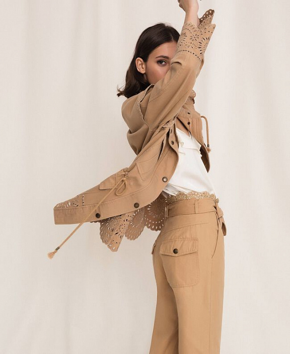 Жакет на кулиске