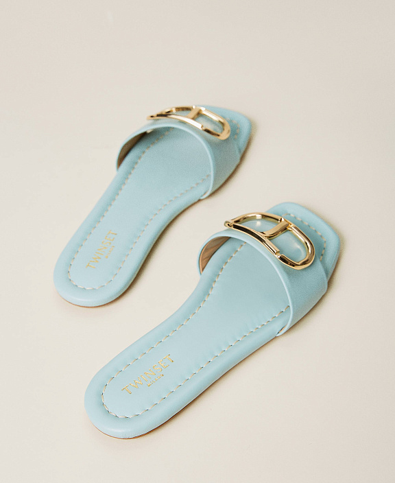 Шлепанцы из наппы