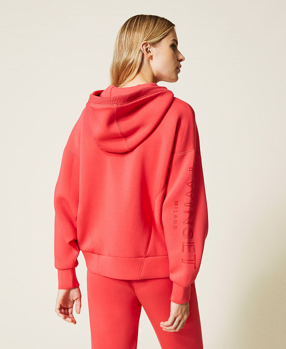 Толстовка на молнии с капюшоном