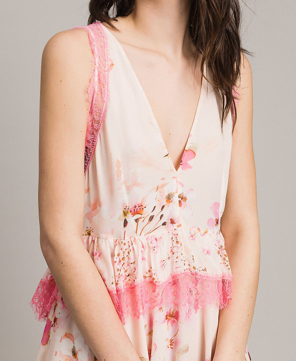 Сарафан с ассиметричным низом