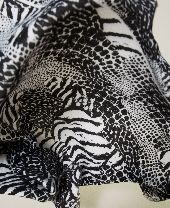 Куфия с животным принтом