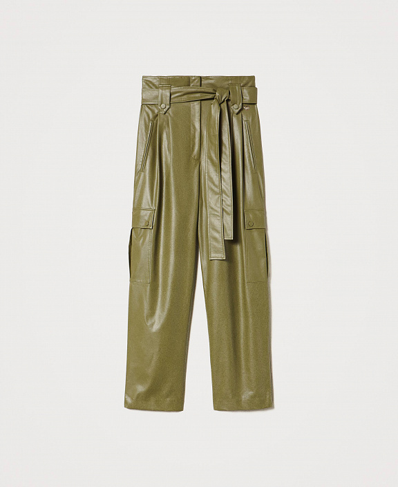 Брюки с поясом