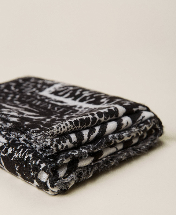 Куфия с животным принтом