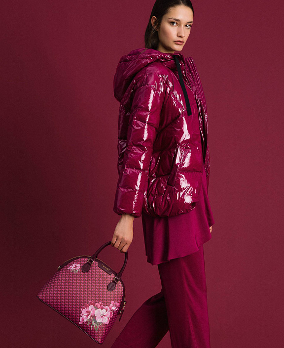 Сумка-саквояж из искусственной кожи с принтом