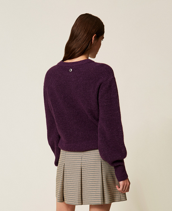 Джемпер из смесовой шерсти с альпакой