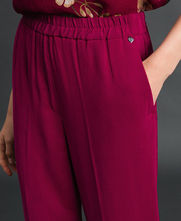 Брюки из жоржета