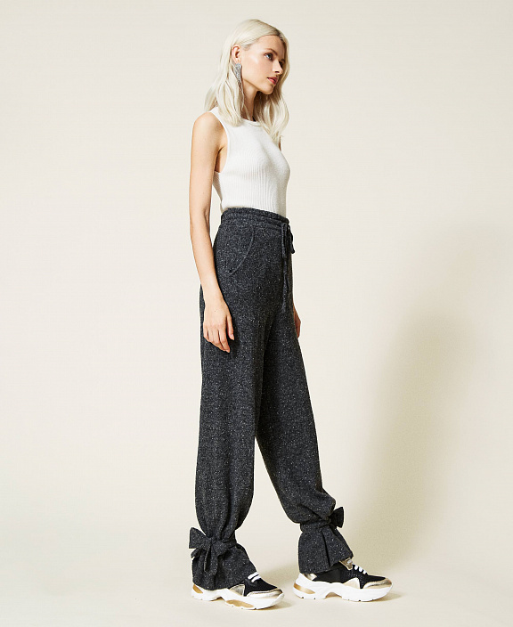 Брюки из смесовой шерсти