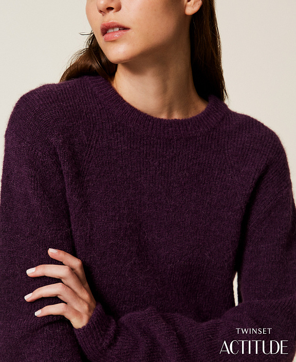 Джемпер из смесовой шерсти с альпакой