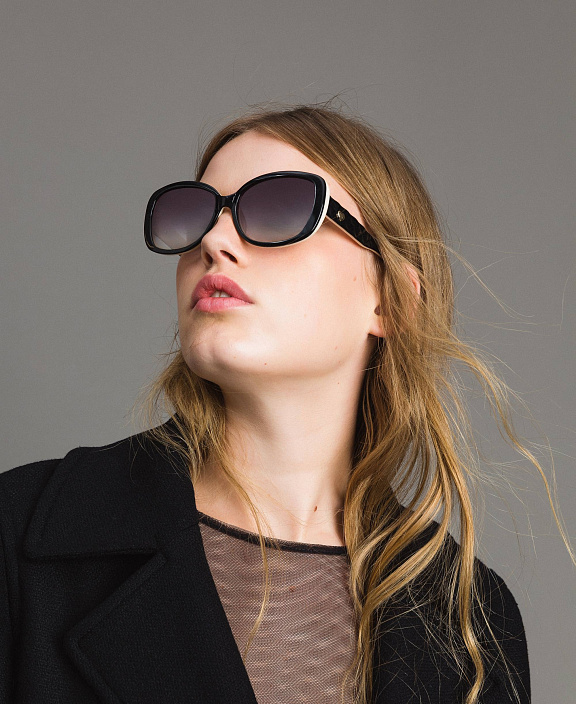 Солнезащи+F3910:H3978тные очки "кошачий глаз"