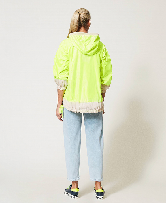 Двусторонняя двухцветная куртка