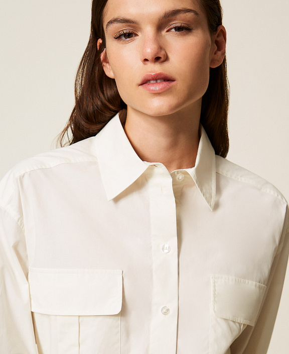Рубашка с карманами